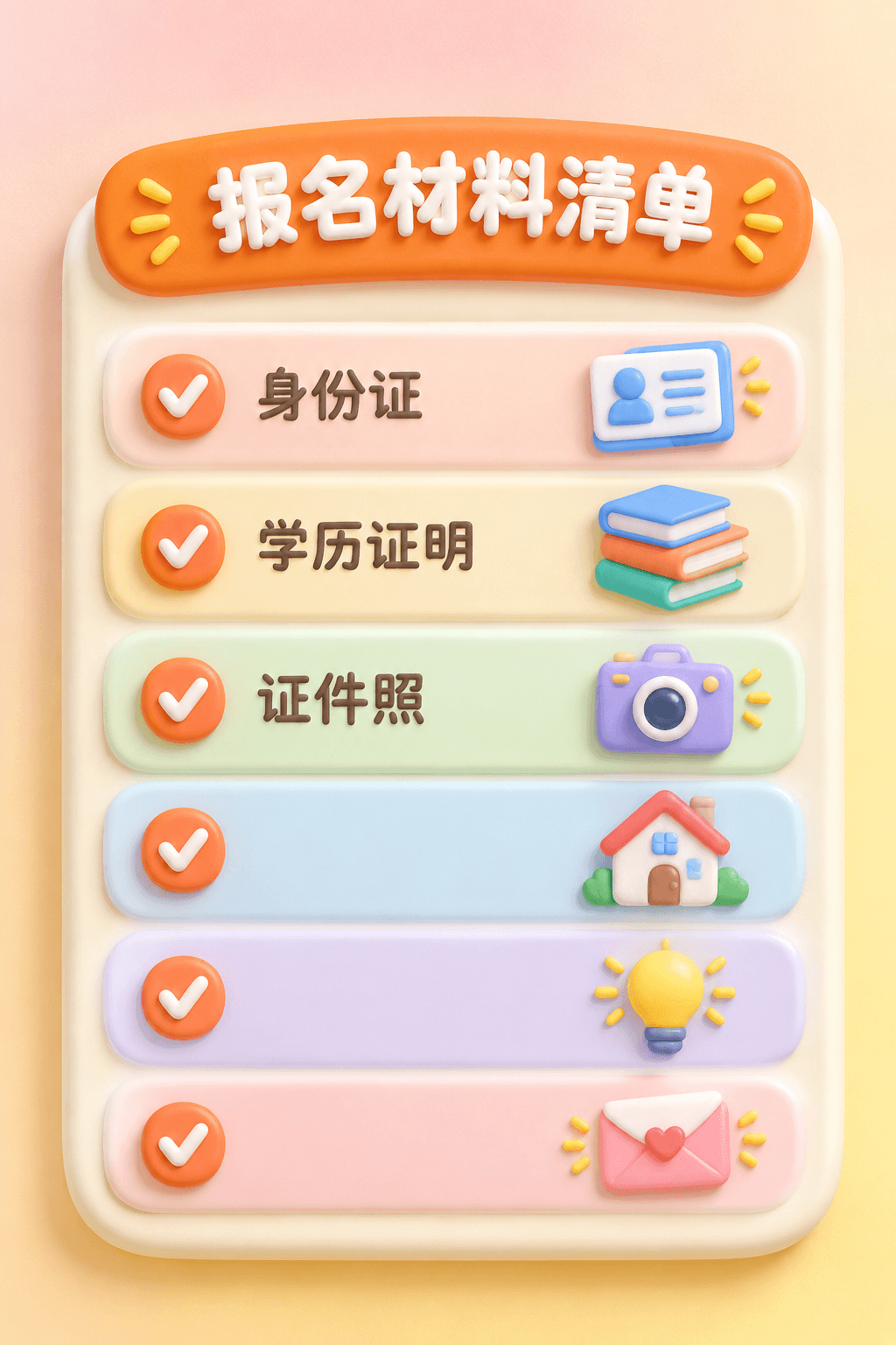 学历提升报名材料,提前备好这6样(第 3 张)
