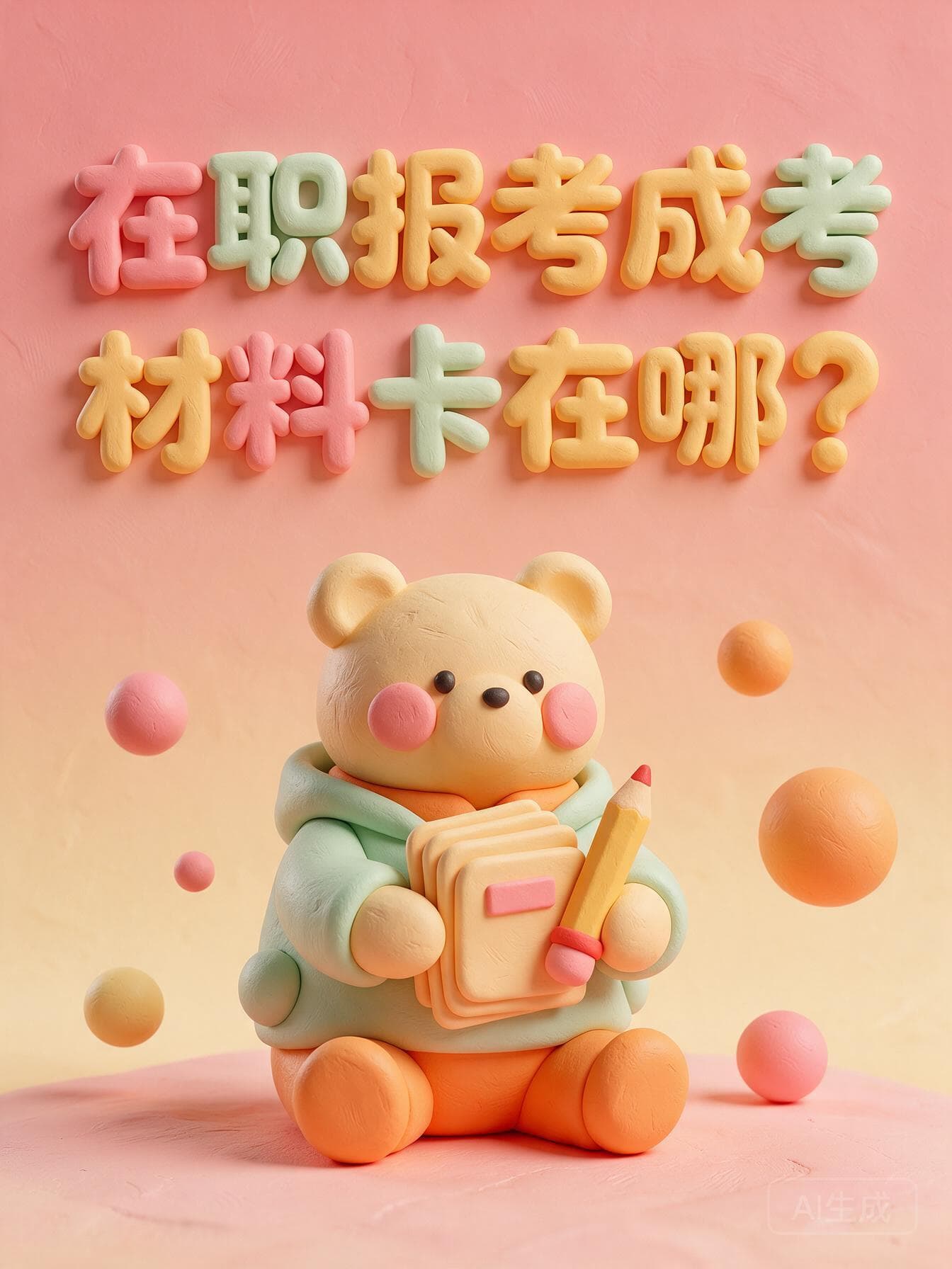 成人高考报名要什么材料?先看这5块